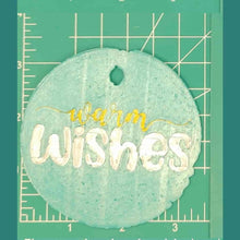 Load image into Gallery viewer, 3.5" Circle Inserts - Christmas - Silicone Freshie Mold