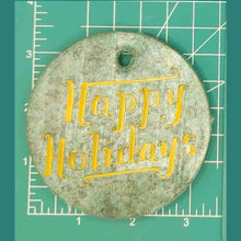 Load image into Gallery viewer, 3.5" Circle Inserts - Christmas - Silicone Freshie Mold