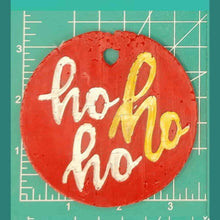 Load image into Gallery viewer, 3.5" Circle Inserts - Christmas - Silicone Freshie Mold