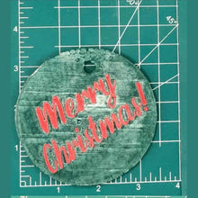 Load image into Gallery viewer, 3.5" Circle Inserts - Christmas - Silicone Freshie Mold