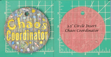Load image into Gallery viewer, 3.5" Circle Inserts - Quotes and Sayings - Silicone Freshie Mold