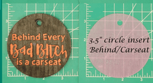 Load image into Gallery viewer, 3.5" Circle Inserts - Quotes and Sayings - Silicone Freshie Mold