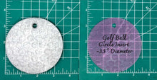 Load image into Gallery viewer, 3.5" Circle Sports Ball Inserts - Silicone Freshie Mold