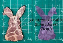 Load image into Gallery viewer, Bunny Silhouette Inserts- Silicone Freshie Mold