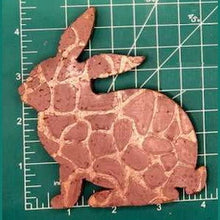 Load image into Gallery viewer, Easter Bunny Side Profile Inserts - Silicone Freshie Mold