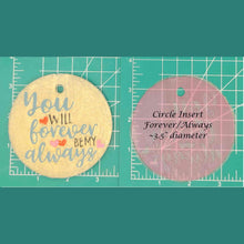 Load image into Gallery viewer, 3.5" Circle Inserts - Quotes and Sayings - Silicone Freshie Mold