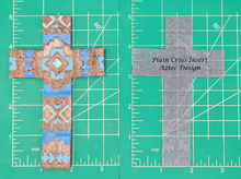 Load image into Gallery viewer, Cross Inserts - Silicone Freshie Mold