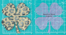 Load image into Gallery viewer, 4 Leaf Clover or Shamrock Inserts - Silicone Freshie Mold