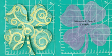 Load image into Gallery viewer, 4 Leaf Clover or Shamrock Inserts - Silicone Freshie Mold