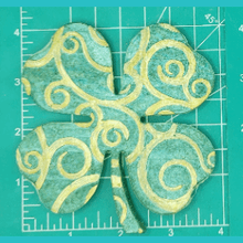 Load image into Gallery viewer, 4 Leaf Clover or Shamrock Inserts - Silicone Freshie Mold