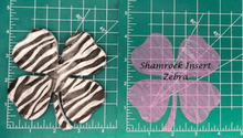 Load image into Gallery viewer, 4 Leaf Clover or Shamrock Inserts - Silicone Freshie Mold
