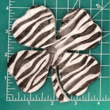 Load image into Gallery viewer, 4 Leaf Clover or Shamrock Inserts - Silicone Freshie Mold