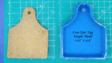 Load image into Gallery viewer, Cow Ear Tag Inserts - Silicone Freshie Mold
