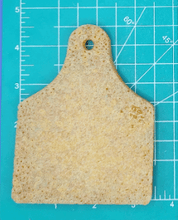 Load image into Gallery viewer, Cow Ear Tag Inserts - Silicone Freshie Mold