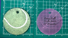 Load image into Gallery viewer, 4" Circle Sports Ball Inserts - Silicone Freshie Mold