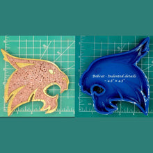 Load image into Gallery viewer, Bobcat Cougar Panther Wildcat Bearcat School Mascot - Silicone Freshie Mold
