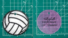 Load image into Gallery viewer, 3.5" Circle Sports Ball Inserts - Silicone Freshie Mold