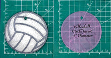 Load image into Gallery viewer, 4" Circle Sports Ball Inserts - Silicone Freshie Mold