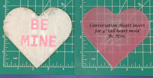 Load image into Gallery viewer, 4" Heart Inserts - Silicone Freshie Molds