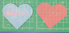 Load image into Gallery viewer, 4" Heart Inserts - Silicone Freshie Molds