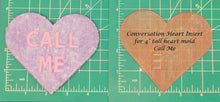 Load image into Gallery viewer, 4" Heart Inserts - Silicone Freshie Molds