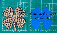 Load image into Gallery viewer, 4 Leaf Clover or Shamrock Inserts - Silicone Freshie Mold
