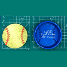 Load image into Gallery viewer, Baseball or Softball - Silicone freshie mold