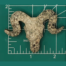 Load image into Gallery viewer, Bighorn Sheep Skull - Flat Front - Silicone Freshie Mold