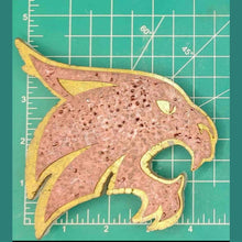 Load image into Gallery viewer, Bobcat Cougar Panther Wildcat Bearcat School Mascot - Silicone Freshie Mold