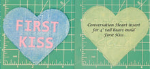 Load image into Gallery viewer, 4" Heart Inserts - Silicone Freshie Molds