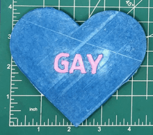 Load image into Gallery viewer, 4" Heart Inserts - Silicone Freshie Molds