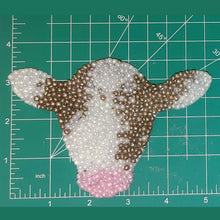 Load image into Gallery viewer, Cow Head Inserts - Silicone Freshie Mold