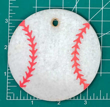 Load image into Gallery viewer, 3.5" Circle Sports Ball Inserts - Silicone Freshie Mold