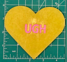 Load image into Gallery viewer, 4" Heart Inserts - Silicone Freshie Molds