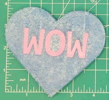 Load image into Gallery viewer, 4" Heart Inserts - Silicone Freshie Molds