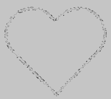 Load image into Gallery viewer, 4" Heart Inserts - Silicone Freshie Molds