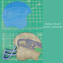 Load image into Gallery viewer, Football Helmet Inserts - Silicone Freshie Mold