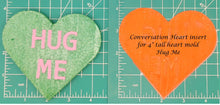 Load image into Gallery viewer, 4" Heart Inserts - Silicone Freshie Molds