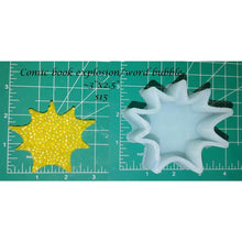 Load image into Gallery viewer, Comic Explosion/Word Bubble - Silicone Freshie Mold