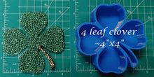Load image into Gallery viewer, 4 Leaf Clover or Shamrock Inserts - Silicone Freshie Mold