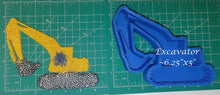 Load image into Gallery viewer, Excavator - Silicone Freshie Mold