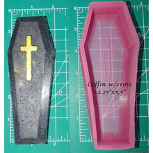 Load image into Gallery viewer, Coffin - Silicone Freshie Mold