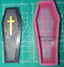 Load image into Gallery viewer, Coffin - Silicone Freshie Mold