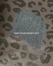 Load image into Gallery viewer, Black Galaxy Holographic Leopard Dust Series Glitter