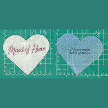Load image into Gallery viewer, 4" Heart Inserts - Silicone Freshie Molds