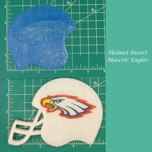 Load image into Gallery viewer, Football Helmet Inserts - Silicone Freshie Mold