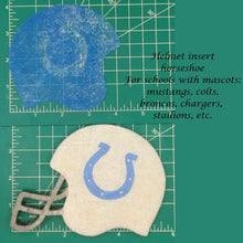 Load image into Gallery viewer, Football Helmet Inserts - Silicone Freshie Mold