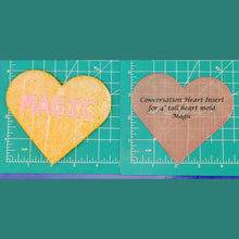 Load image into Gallery viewer, 4" Heart Inserts - Silicone Freshie Molds