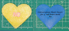Load image into Gallery viewer, 4" Heart Inserts - Silicone Freshie Molds