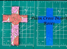 Load image into Gallery viewer, Cross Inserts - Silicone Freshie Mold